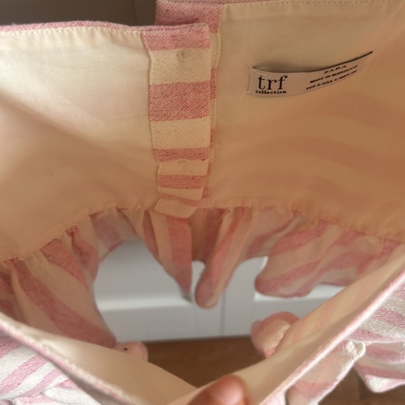 Zara Pink Striped top - Picture 5 of 5